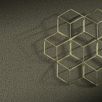 Stretched Hexagons Wallpaper Wallpaper Antonina Vella   