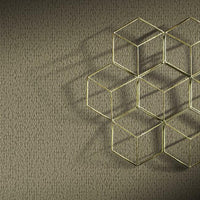 Stretched Hexagons Wallpaper Wallpaper Antonina Vella   