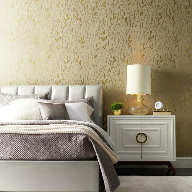 Leaf Silhouette Wallpaper Wallpaper York Designer Series   