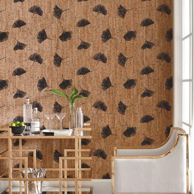 Ginkgo Wallpaper Wallpaper Ronald Redding Designs   