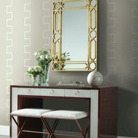 Hedgerow Stripe Wallpaper Wallpaper Ronald Redding Designs   