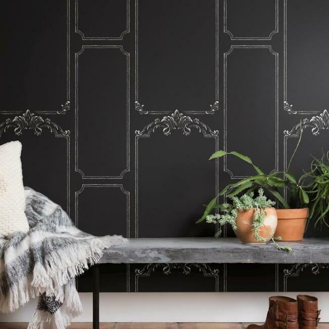 Chalkboard Wallpaper Wallpaper Magnolia Home   