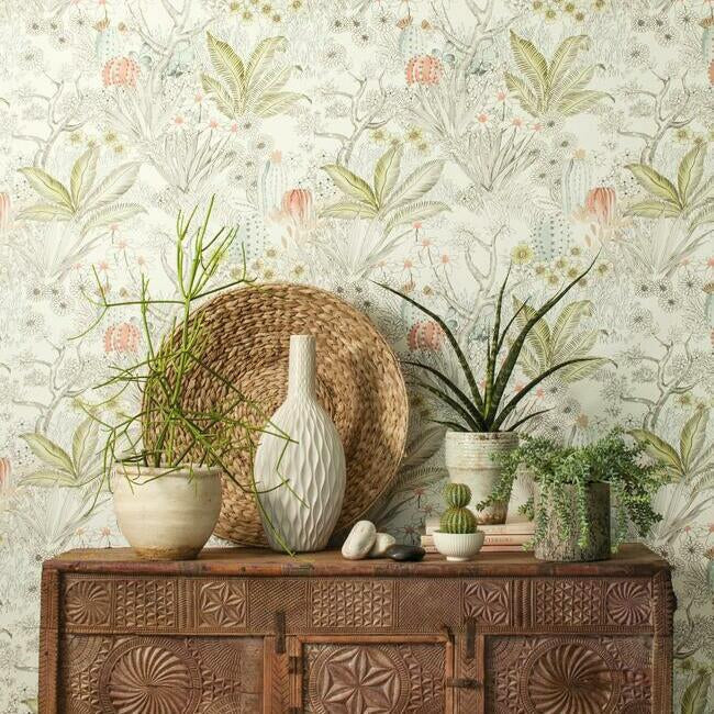 Flowering Desert Wallpaper Wallpaper York   