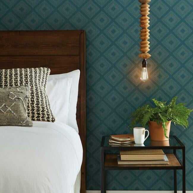 Diamond Sketch Wallpaper Wallpaper Magnolia Home   
