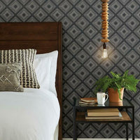 Diamond Sketch Wallpaper Wallpaper Magnolia Home   