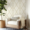 Woven Trellis Wallpaper Wallpaper Magnolia Home   