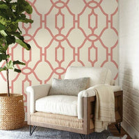 Woven Trellis Wallpaper Wallpaper Magnolia Home   