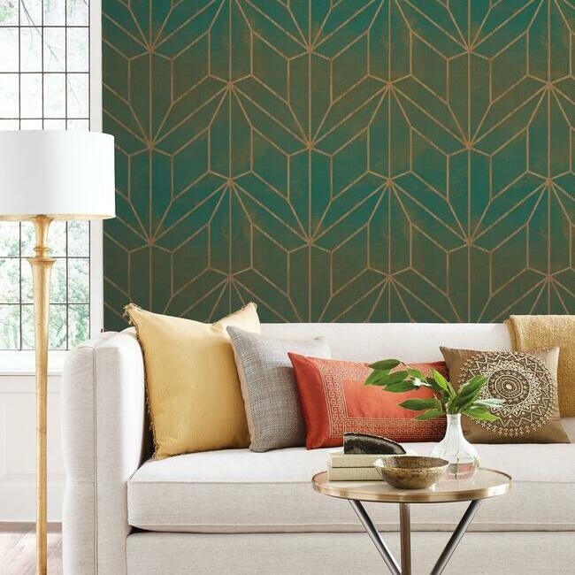 Hammered Diamond Inlay Wallpaper Wallpaper York   