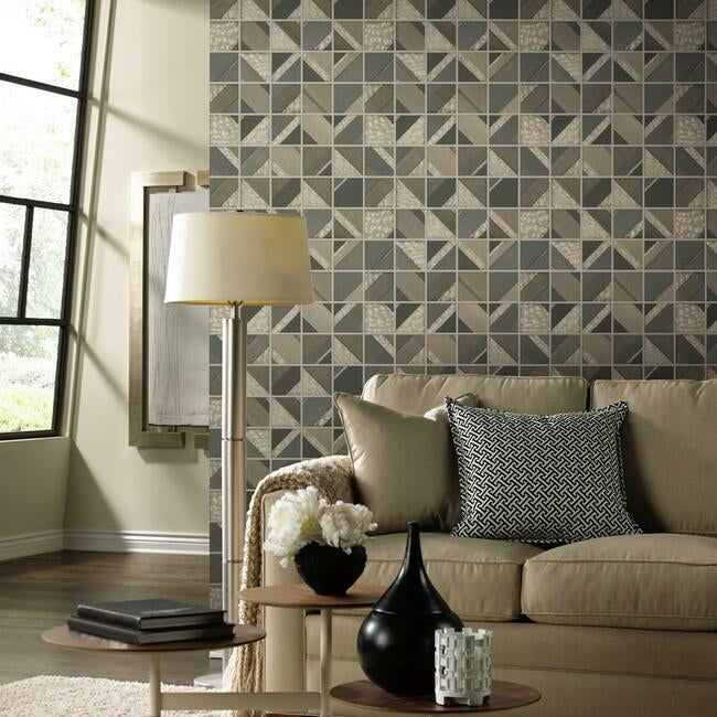 Patchwork Tile Wallpaper Wallpaper York   