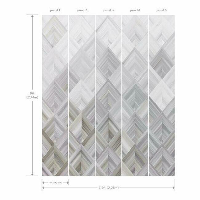 Diamond Parquet Wall Mural Wall Mural York   