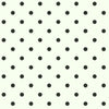 Dots on Dots Wallpaper Wallpaper Magnolia Home Double Roll Black/White 