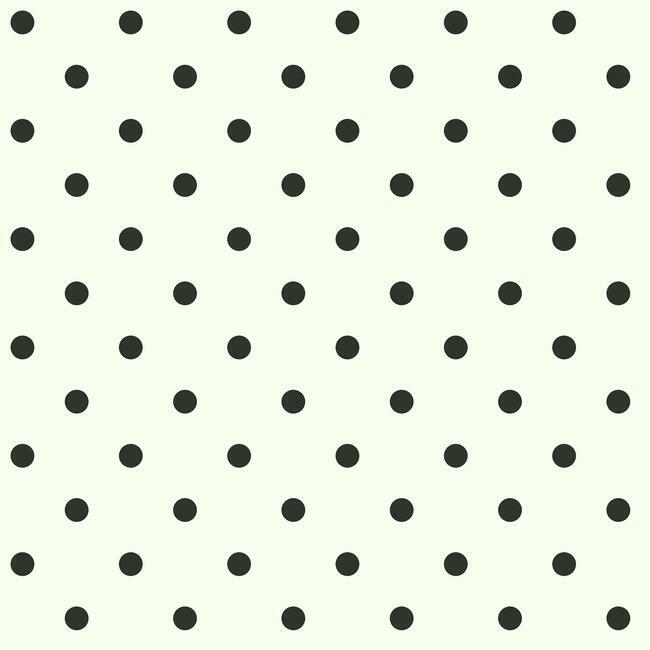 Dots on Dots Wallpaper Wallpaper Magnolia Home Sample Black/White