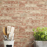 Brick Peel and Stick Wallpaper Peel and Stick Wallpaper RoomMates   