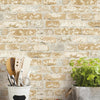 Brick Peel and Stick Wallpaper Peel and Stick Wallpaper RoomMates   