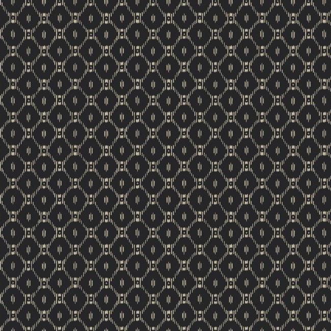 Fretwork Wallpaper Wallpaper Ronald Redding Designs Double Roll Black 