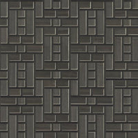 Teahouse Panel Wallpaper Wallpaper Ronald Redding Designs Yard Black 