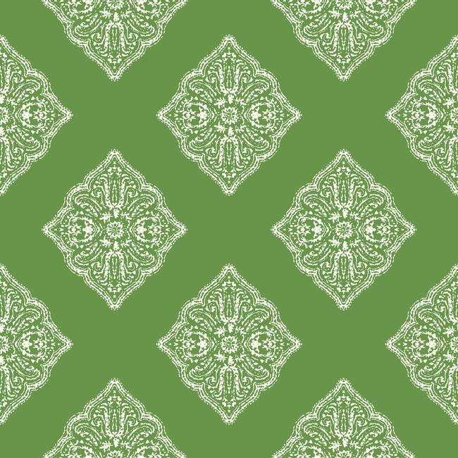 Henna Tile Wallpaper Wallpaper Ashford House Double Roll Meadow 