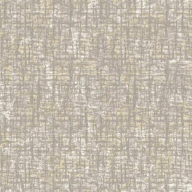 Barkcloth Wallpaper Wallpaper Antonina Vella Double Roll Silver On Dark Grey 
