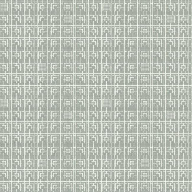 Deco Screen Wallpaper Wallpaper Antonina Vella Double Roll Grey 