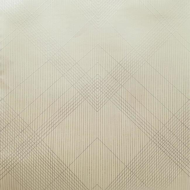 Jazz Age Wallpaper Wallpaper Antonina Vella Double Roll Bone White/Silver 