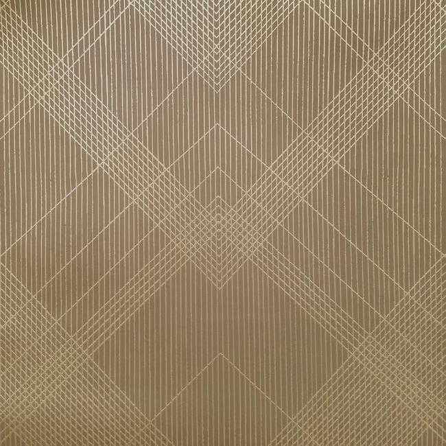 Jazz Age Wallpaper Wallpaper Antonina Vella Double Roll Desert Taupe/Gold 