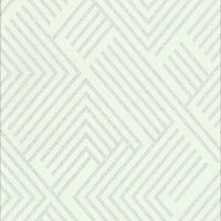 Perplexing Wallpaper Wallpaper York Double Roll White/Silver 