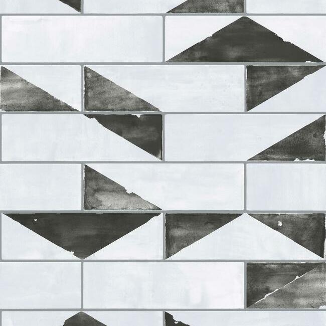 Underground Wallpaper Wallpaper York Double Roll Black/White 