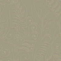 Modern Fern Wallpaper Wallpaper Candice Olson Double Roll Gold On Taupe 