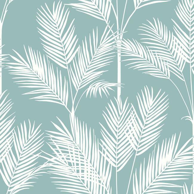 King Palm Silhouette Wallpaper Wallpaper York Double Roll Vertigris 