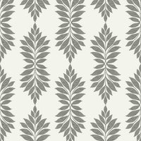 Broadsands Botanica Wallpaper Wallpaper York Double Roll Linen/Smoke 