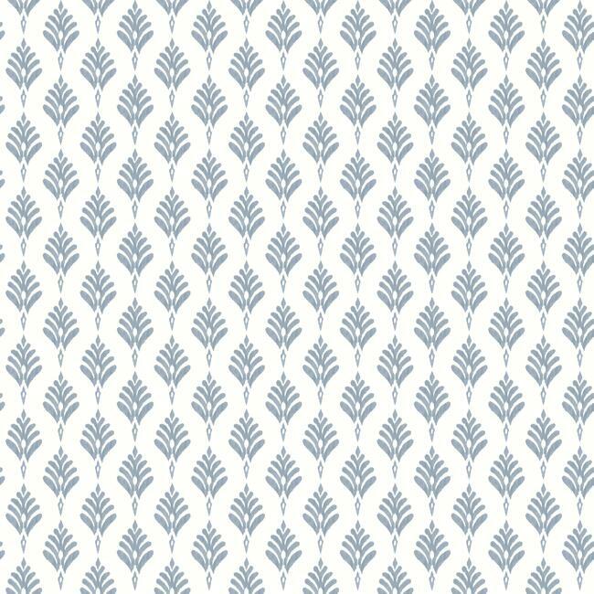 NT6104 - Metallic Cream Scallop Wallpaper-Candice Olson