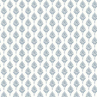 French Scallop Wallpaper Wallpaper York Double Roll Chambray 
