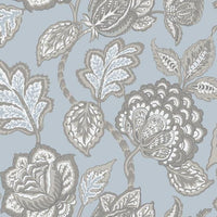 Mid Summer Jacobean Wallpaper Wallpaper York Double Roll Spa/Brown 