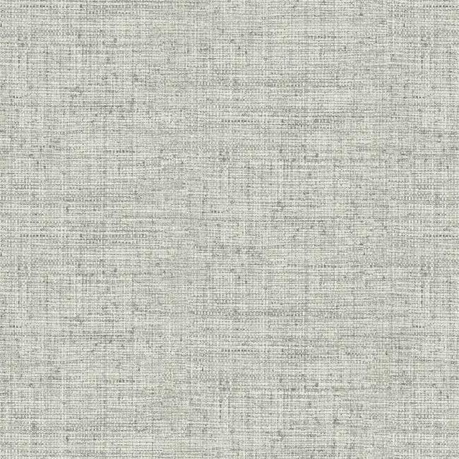 Papyrus Weave Wallpaper Wallpaper York Double Roll Light Grey 