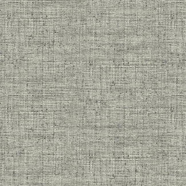 Papyrus Weave Wallpaper Wallpaper York Double Roll Charcoal 