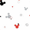 Disney Minnie Mouse Dots Wallpaper Wallpaper York Double Roll Red/Black 