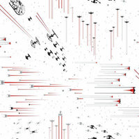 Star Wars: Galactic Battles Wallpaper Wallpaper York Double Roll Red 
