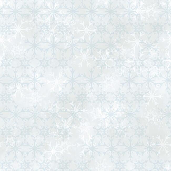 Disney Frozen 2 Snowflake Wallpaper Wallpaper York Double Roll White/Aqua 