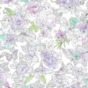 Disney Princess Royal Floral Wallpaper Wallpaper York