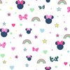 Disney Minnie Mouse Rainbow Wallpaper Wallpaper York Double Roll Multi 