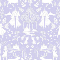 Disney Frozen 2 Nordic Wallpaper Wallpaper York Double Roll Purple 