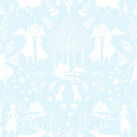 Disney Frozen 2 Nordic Wallpaper Wallpaper York Double Roll Green 