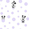 Disney Minnie Mouse Dots Wallpaper Wallpaper York Double Roll Lilac 