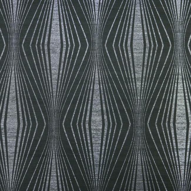 Radiant Wallpaper Wallpaper Candice Olson Double Roll Silver/Black 