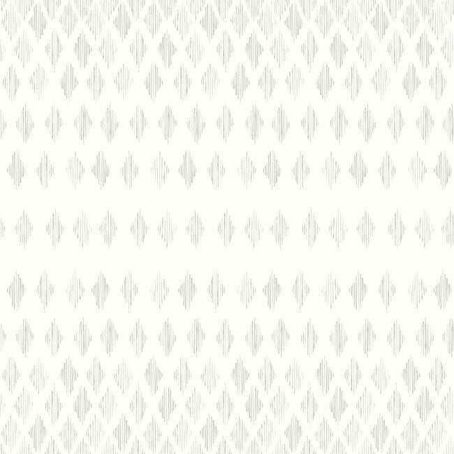 Diamond Ombre Wallpaper Wallpaper York Double Roll Linen/White 