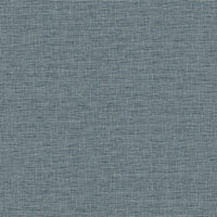 Silk Linen Weave Wallpaper Wallpaper York Double Roll Navy 