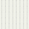 In Stitches Stripe Wallpaper Wallpaper York Double Roll Black/Cream 