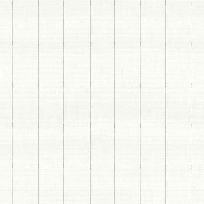 In Stitches Stripe Wallpaper Wallpaper York Double Roll Sage/Cream 