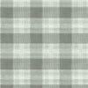 Woven Buffalo Check Wallpaper Wallpaper York Double Roll Grey 