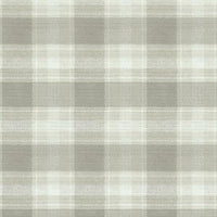 Woven Buffalo Check Wallpaper Wallpaper York Double Roll Linen 